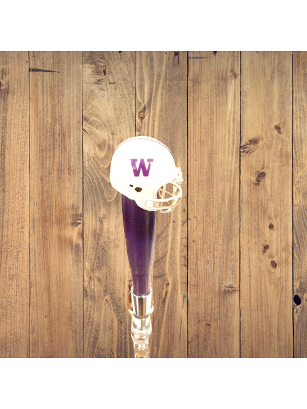NCAA Washington Huskies Tap Handle New Football Kegerator Beer Wood
